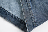 Y2K Lightweight Retro Oversized Blue Denim  Jacket