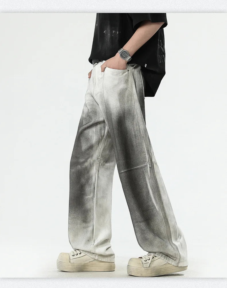 Essential Vintage Gradient Denim Jeans