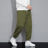 Fashionable Elastic Waist Drawstring Sweatpants