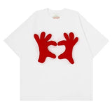 Vibrant Personalized 3D Pattern Loose T-Shirt