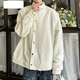 Y2K Thicken Button Warm Casual Cardigan
