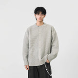 Chic Ribbed Knit Button Front Cardigan