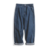 Vintage Washed Straight Leg Boyfriend Jeans