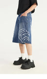 Denim Patchwork Jorts