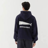 Whale Embroidered Casual Loose Japanese Hoodie
