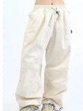 Techwear Cargo Oversized Parachute Pants
