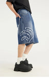 Denim Patchwork Jorts