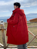 Y2K Thick Warm Hooded Puffer Padded Coat