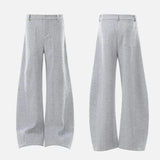 Versatile Thick Lined Wide Leg Casual Pants