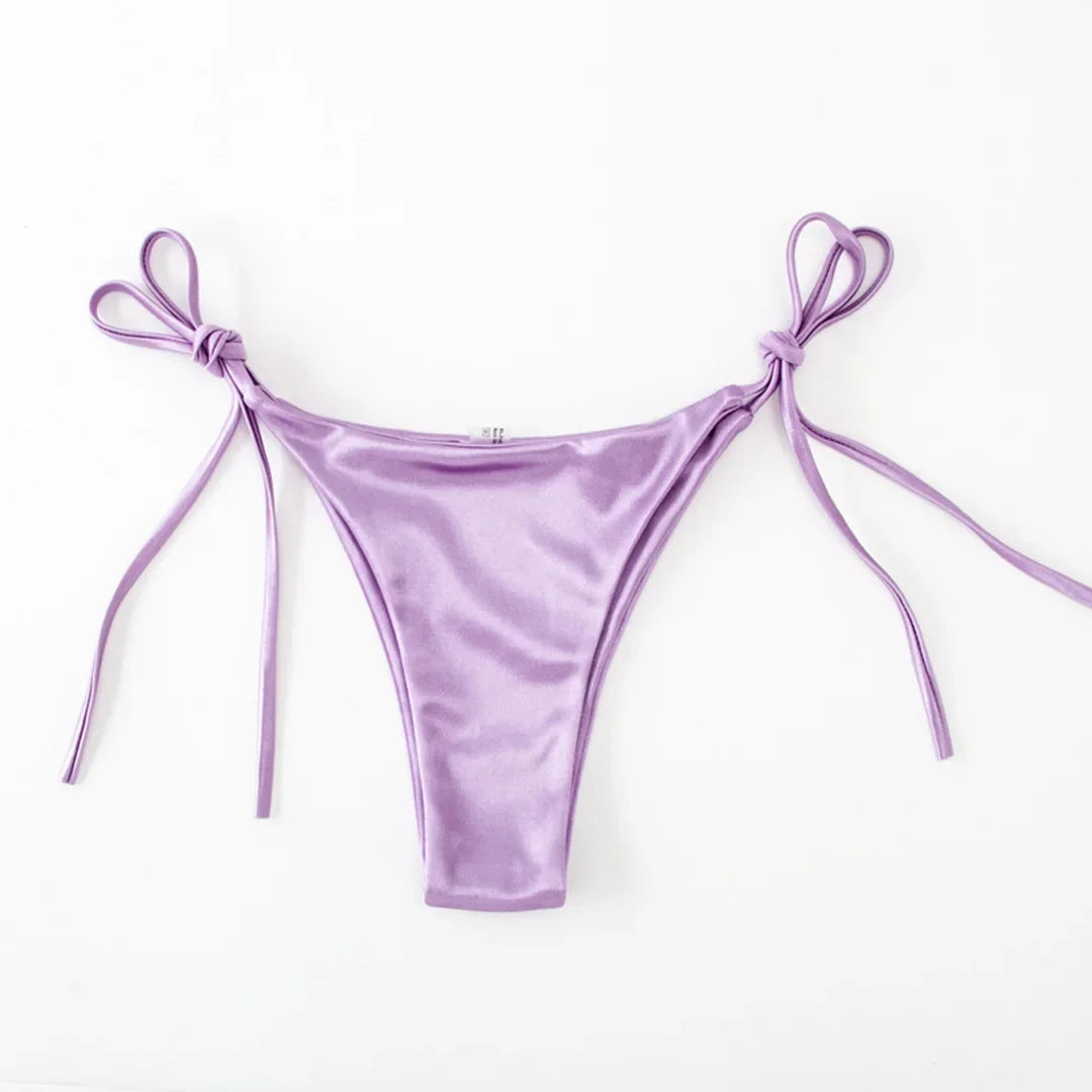 Satin Bikini Set