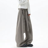Premium Korean Pleated Belt Design Suit Pants