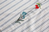 Oversize Embroidered Casual Long Sleeve Shirt