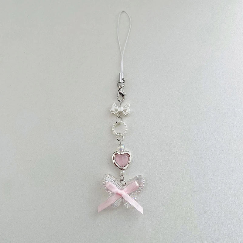 Floral Charm Keychain