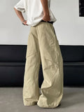 Everyday Denim Pleated Retro Denim Cargo Jeans