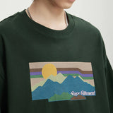 Lazy Sunset Graphic T-Shirt