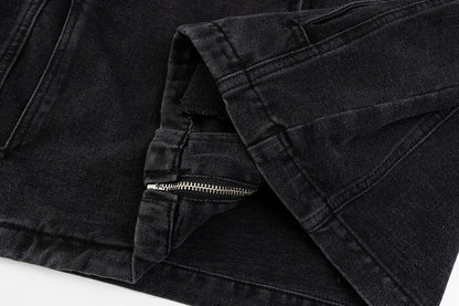 Shadow Stripes Denim Jacket