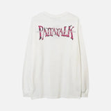 Gothic Dark Style Portrait Graphic Long-Sleeve T-Shirt