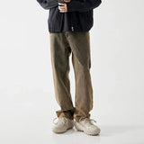 Yellow Retro Washed Loose Fit Jeans