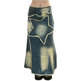 Vintage Star Maxi Skirt