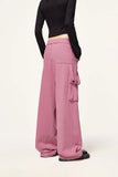 Turn-down Waist Cargo Pants