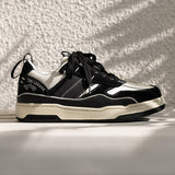Black Thick Sole Sneakers