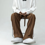 Spring Dimensional Deconstructed Casual Pants