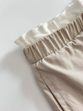 Colorful Summer Elastic Waist Wide Pants