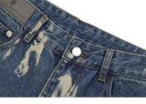 Hipster Tie-dye Denim Pants