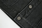 The closure type of the black Y2K Vintage Street Punk Women's Jacket from DAXUEN