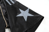 Streetwear Oversize Letter Star Graphic Sport T-Shirt