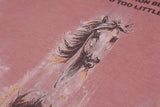 Streetwear Horse Graphic Tie Dye T-Shirt