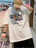 Premium Japanese Cotton Letter Print T-Shirt