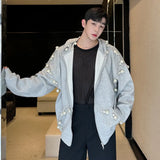 Embellished Zip-up Hoodie