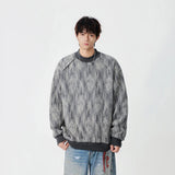 Cozy Textured Raglan Crew Neck Sweatshirt