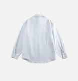 Fashionable Casual Stripe Long Sleeve Shirt