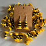 Cute Funny 3D Traffic Cone Earring