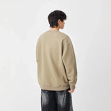 Winter Structured Crew Neck Sweatshirt