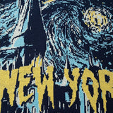 Y2K Star Night Oversized Knit Jumper Sweater