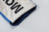 Detachable Motorcycle Crop Varsity Jacket
