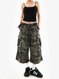 Stylish Camouflage Cargo Shorts