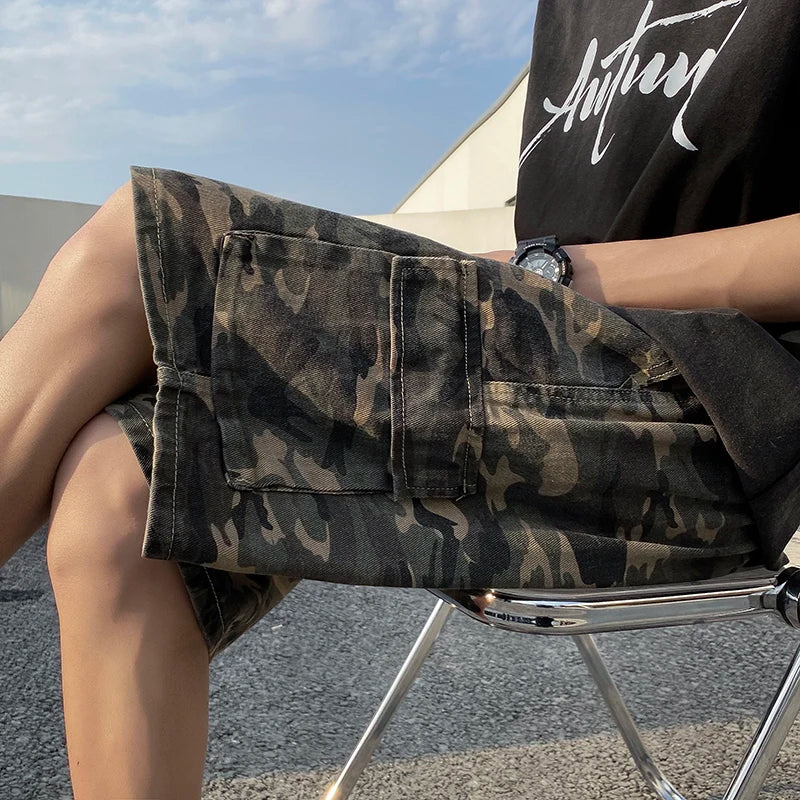 Camouflage Street Cargo Short
