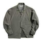 Retro Oversized Cuban Collar Spring Shirt