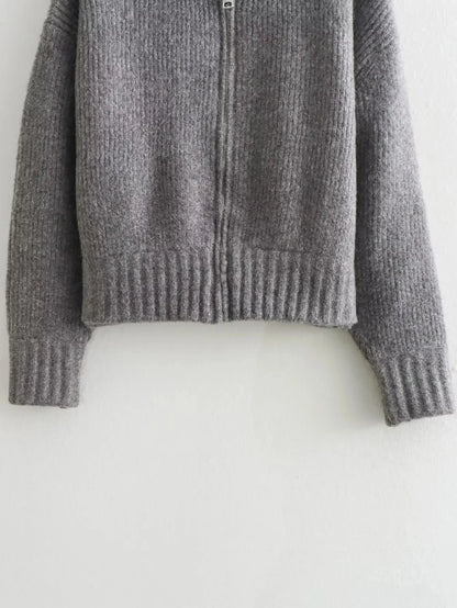 Knitted Crew Neck Sweater
