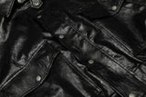 Durable Casual Motorcycle PU Leather Jacket