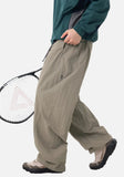 Cozy Water-Resistant Technical J-Cut Windbreaker Pants