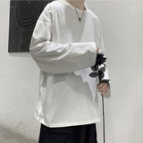 Long Sleeve Oversized Blank T-shirt