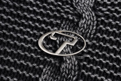 Twisted Cable Knit Sweater