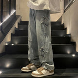 Y2K Star Embellished Baggy Jeans