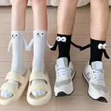 Magnetic Hand Cartoon Eyes Socks