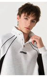 Y2K Streetwear High Collar Casual Long Sleeve Sweatshirt